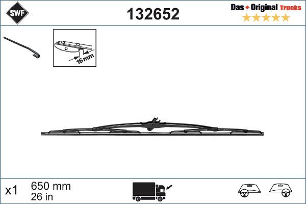 SWF 132652 Wiper Blade