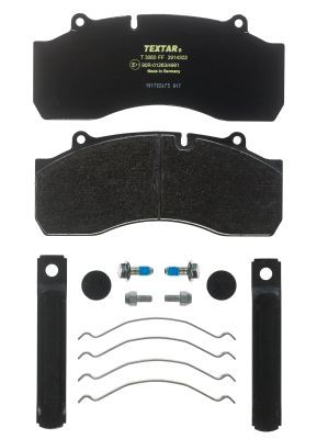 Brake Pad Set, disc brake TEXTAR 2914302