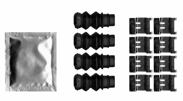 TEXTAR 82541900 Accessory Kit, disc brake pad