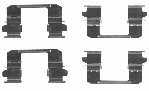 TEXTAR 82542600 Accessory Kit, disc brake pad