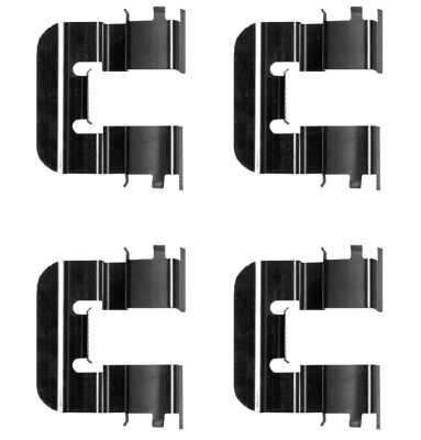 TEXTAR 82548200 Accessory Kit, disc brake pad