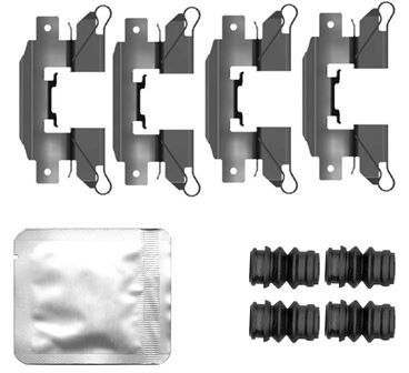 Accessory Kit, disc brake pad TEXTAR 82558900