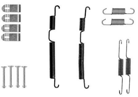 TEXTAR 97049400 Accessory Kit, brake shoes