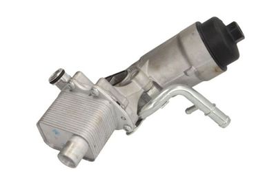 Oil Cooler, engine oil THERMOTEC D4X009TT