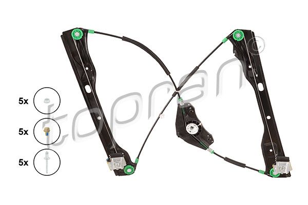 TOPRAN 116 297 Window Regulator