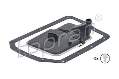 Hydraulic Filter Kit, automatic transmission TOPRAN 502 752