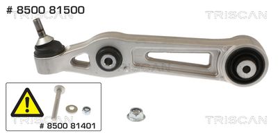 Control/Trailing Arm, wheel suspension TRISCAN 8500 81500