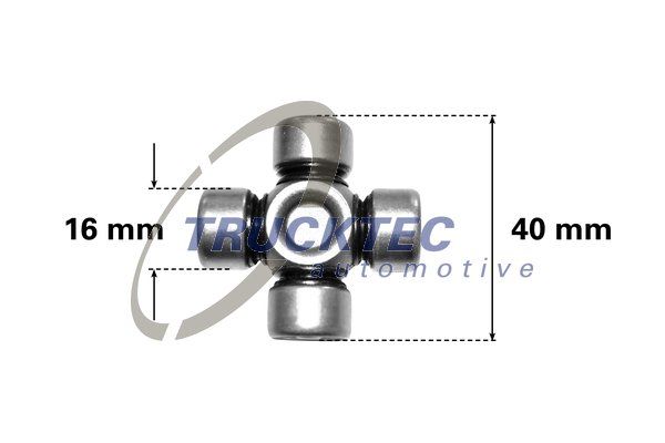 TRUCKTEC AUTOMOTIVE 02.34.046 Joint, steering column