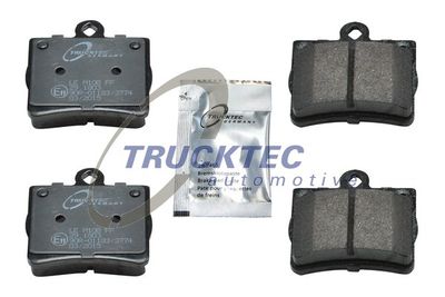 Brake Pad Set, disc brake TRUCKTEC AUTOMOTIVE 02.35.120