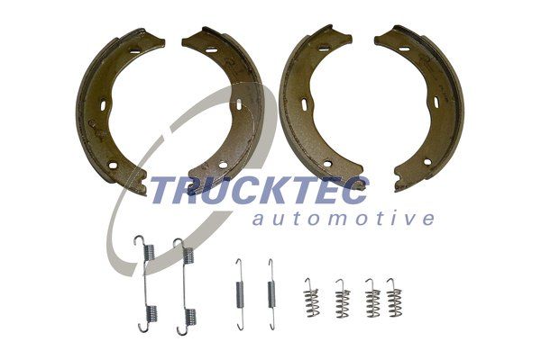 TRUCKTEC AUTOMOTIVE 02.35.243 Brake Shoe Set, parking brake