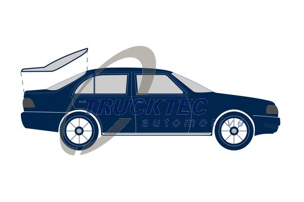 TRUCKTEC AUTOMOTIVE 02.53.058 Seal, boot-/cargo area lid