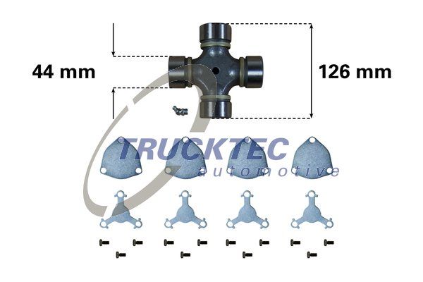 TRUCKTEC AUTOMOTIVE 03.34.007 Joint, propshaft