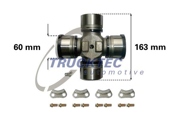 TRUCKTEC AUTOMOTIVE 03.34.015 Joint, propshaft