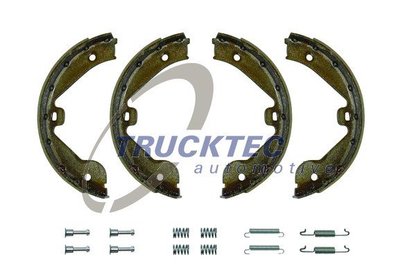 TRUCKTEC AUTOMOTIVE 07.35.078 Brake Shoe Set, parking brake
