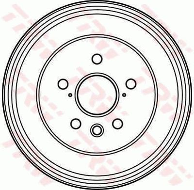 Brake Drum TRW DB4110