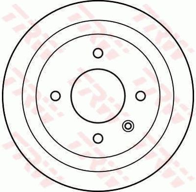 Brake Drum TRW DB4178