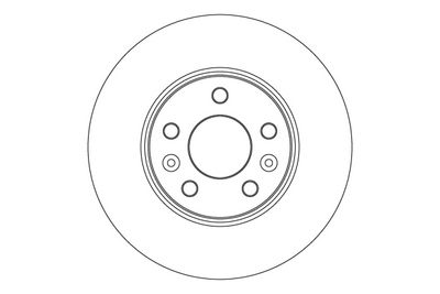 Brake Disc TRW DF4615