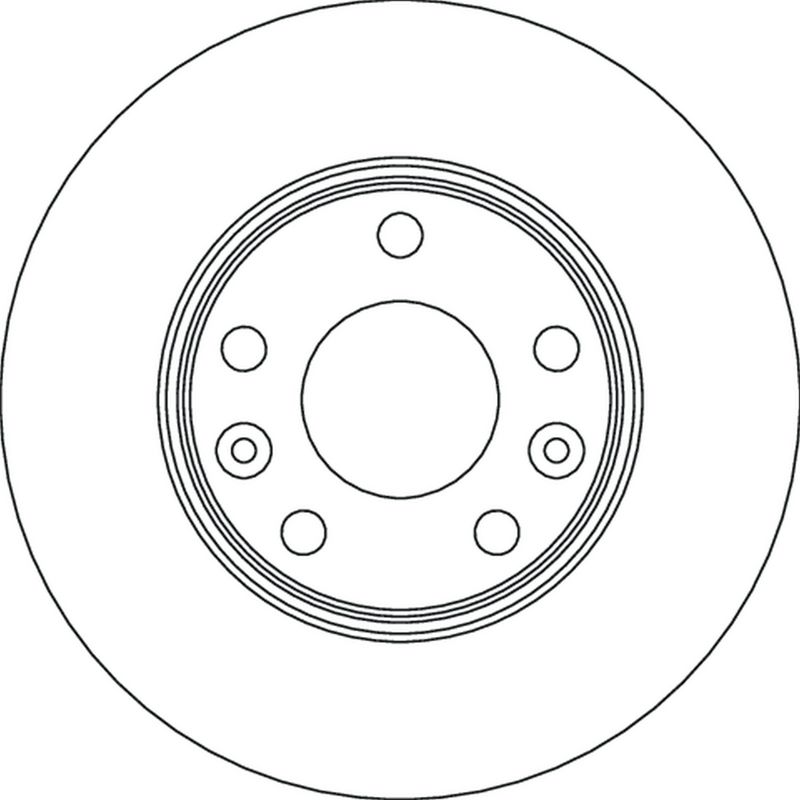 TRW DF4637 Brake Disc