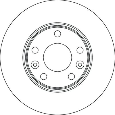 Brake Disc TRW DF4637