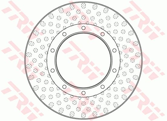 TRW DF5010S Brake Disc