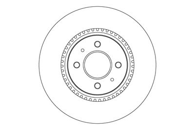 Brake Disc TRW DF6025