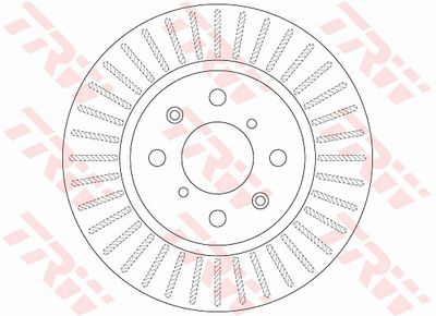 Brake Disc TRW DF6232