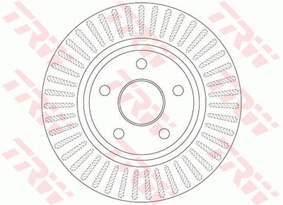 Brake Disc TRW DF6251