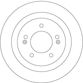 TRW DF6367 Brake Disc