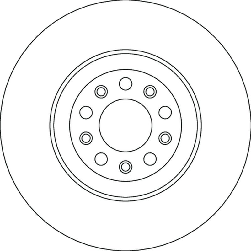 TRW DF6551S Brake Disc
