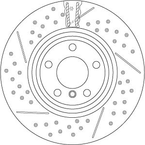 Brake Disc TRW DF6606S