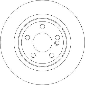 Brake Disc TRW DF6634