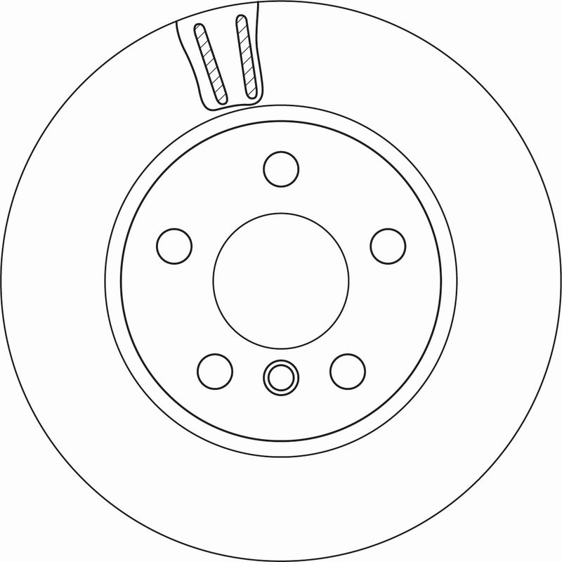 TRW DF6715 Brake Disc