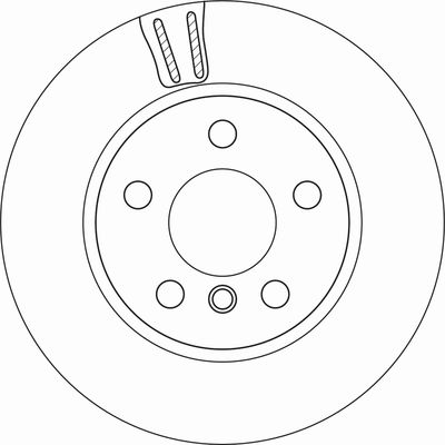Brake Disc TRW DF6715