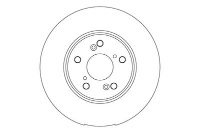 Brake Disc TRW DF6762S
