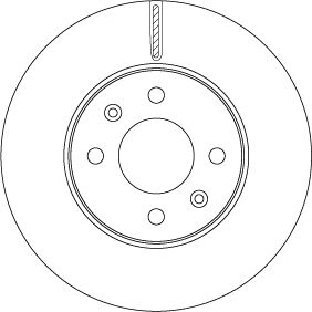 Brake Disc TRW DF6794