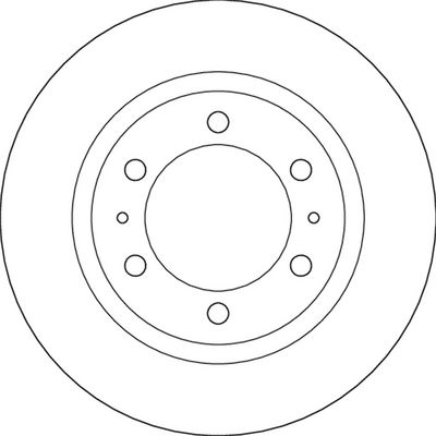 Brake Disc TRW DF6817S
