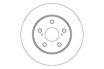 Brake Disc TRW DF6838