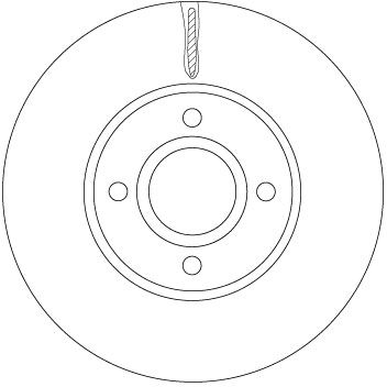 Brake Disc TRW DF6898