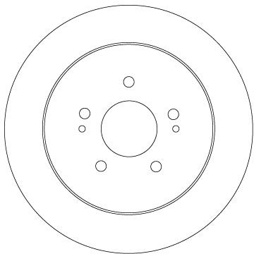 Brake Disc TRW DF6909