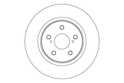 Brake Disc TRW DF6916S