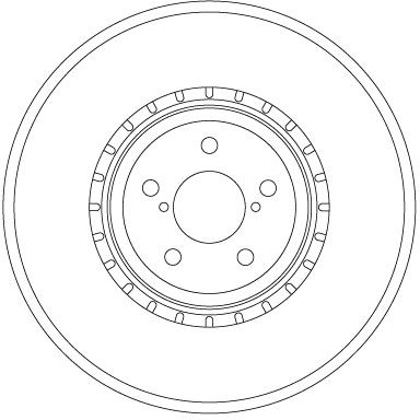 Brake Disc TRW DF6923S