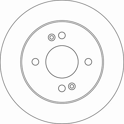 Brake Disc TRW DF6949