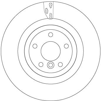 TRW DF6969S Brake Disc
