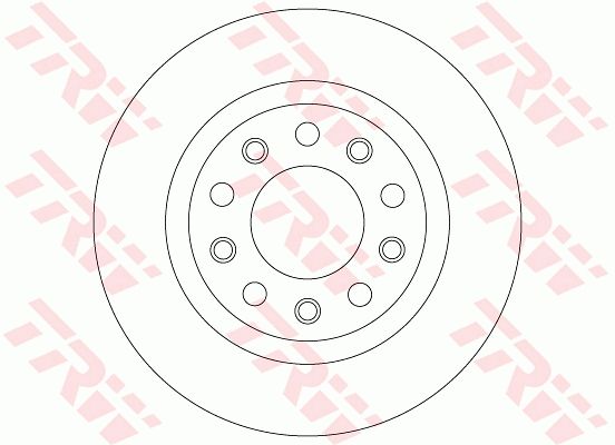 TRW DF8070 Brake Disc