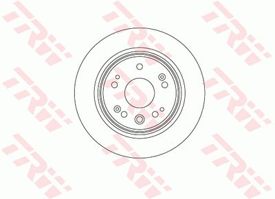 Brake Disc TRW DF8083