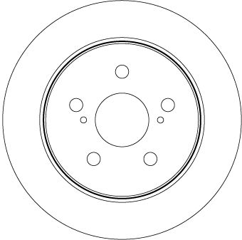TRW DF8335 Brake Disc
