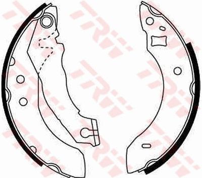 Brake Shoe Set TRW GS6151