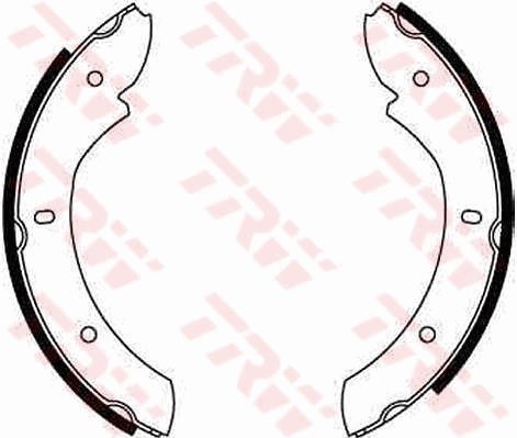 TRW GS6236 Brake Shoe Set, parking brake