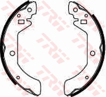 TRW GS8111 Brake Shoe Set