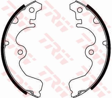 TRW GS8182 Brake Shoe Set
